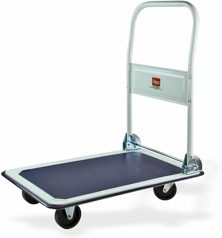 Plattformwagen Transportwagen Handwagen bis 150 kg mit klappbarem Griff