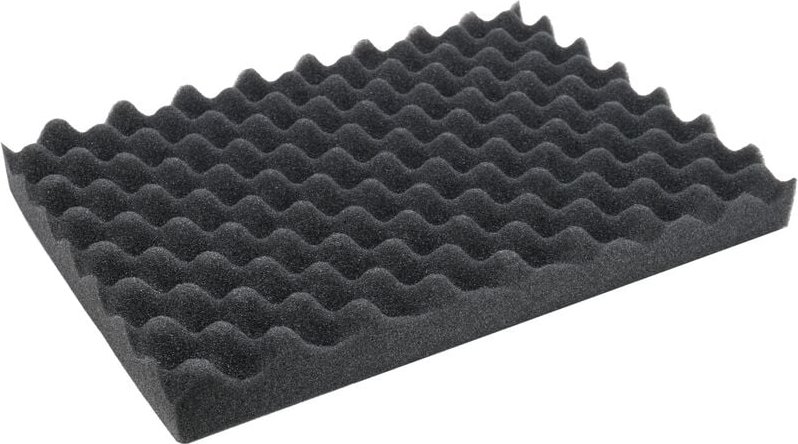 HMF 14515 Noppenschaumstoff Koffereinlage, 440 x 45 mm, Höhe 45mm