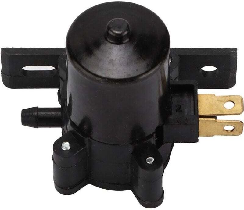 12-V-Scheibenwaschpumpenmotor AWP01, 2 Anschlüsse, Universalteil für Pkw, Lkw und Bus