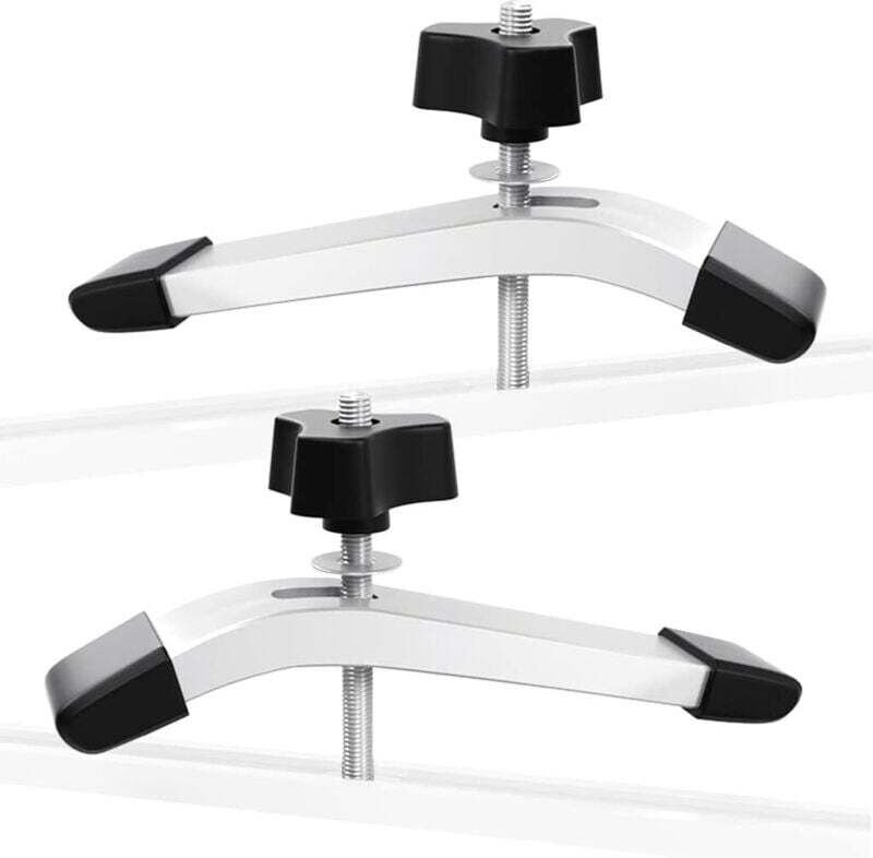 Sätze T-Nut-Klemmen, T-Nut-Klemmen-Set, Schnellspannzange aus legiertem Stahl für Holzbearbeitungswerkzeuge, T-Nut (2 St...