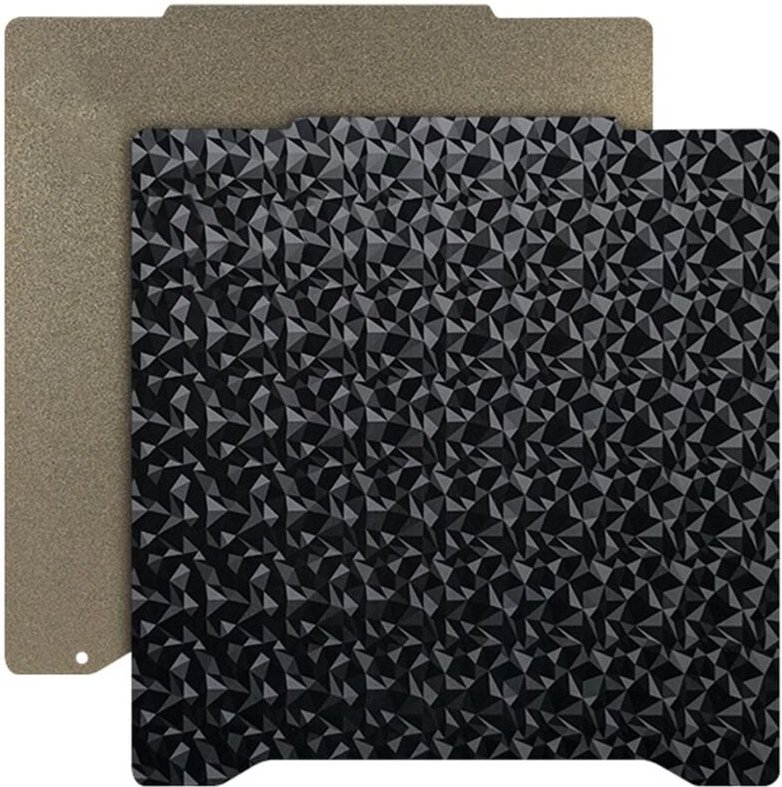 FüR Prusa Mini pei Sheet Build Plate 196,3 x 190 mm Doppelseitiges peo Federstahlblech Beheizte PEI-Platte-B