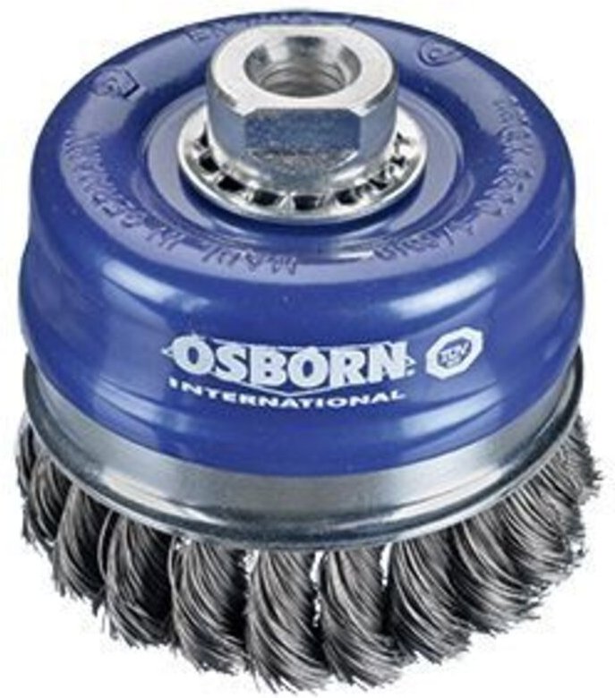 Topfbürste D.80mm Drahtstärke 0,5mm VA 8500min-¹ OSBORN