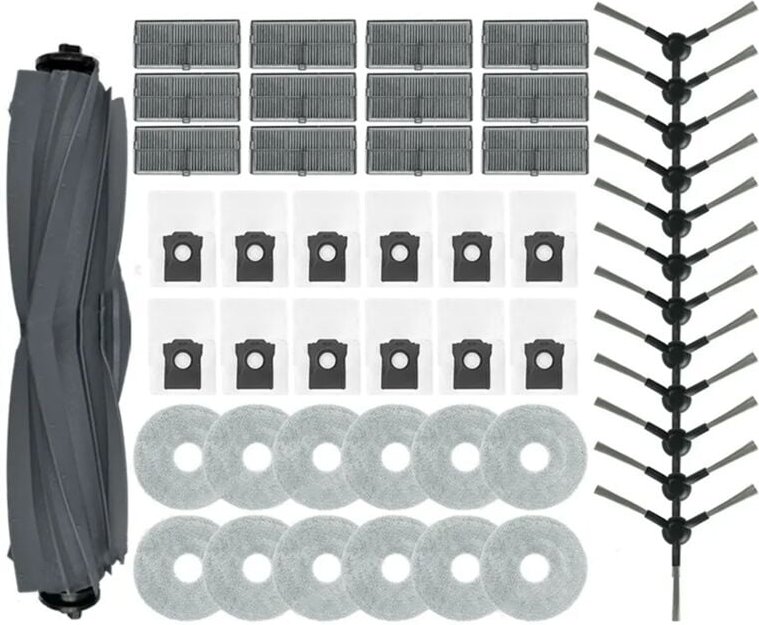 Für L10s Pro Ultra Heat Hauptseitenbürste Filter Mopp Staubbeutel