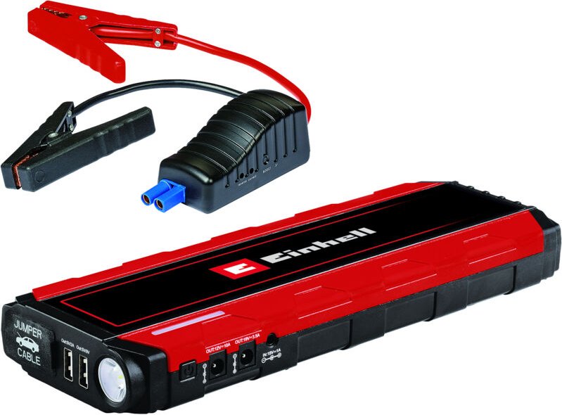 Thumbnail - Einhell - Jump-Start - Power Bank ce-js 18/1 (12 v, Starthilfe, Energiestation, LiPo-Akku 3x6000 mAh, LED-Ladezustandsan...