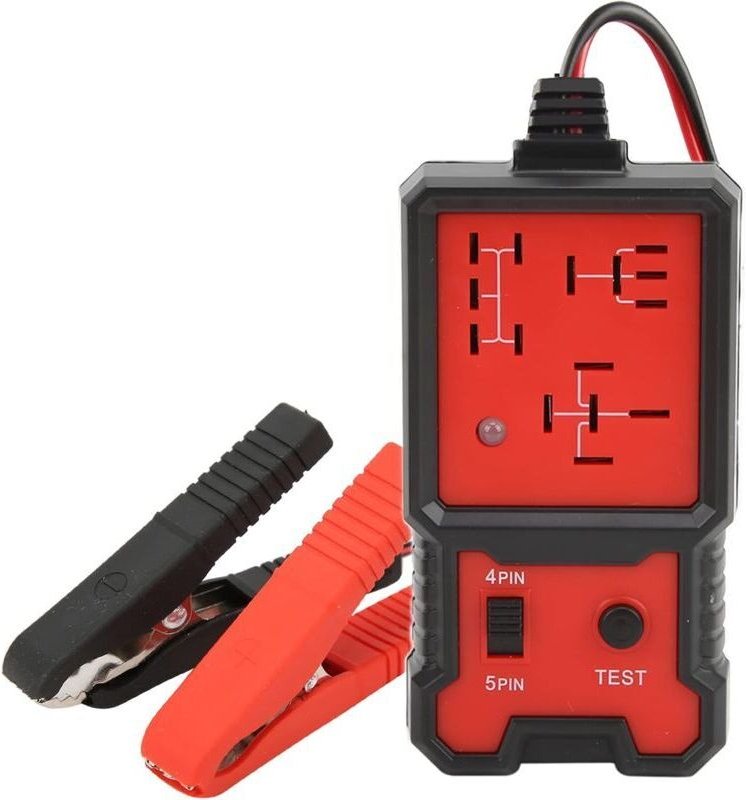 12V Elektronische Relais Tester Auto Batterie Checker mit Clips Auto Relais Diagnose Werkzeug