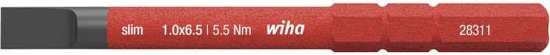 Wiha Bit slimBit electric Schlitz 6,5 mm x 75 mm (34582)
