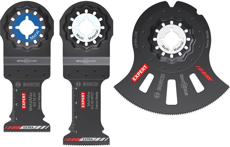 Bosch EXPERT Sägeblatt-Set mit STARLOCK 3-tlg