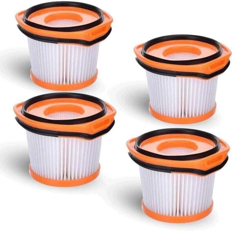 4er-Pack Ersatz-Staubsaugerfilter für Shark WS620, WS630, WS632, XU, ersetzt die Teilenummer XFFWV360-4 - KZQ