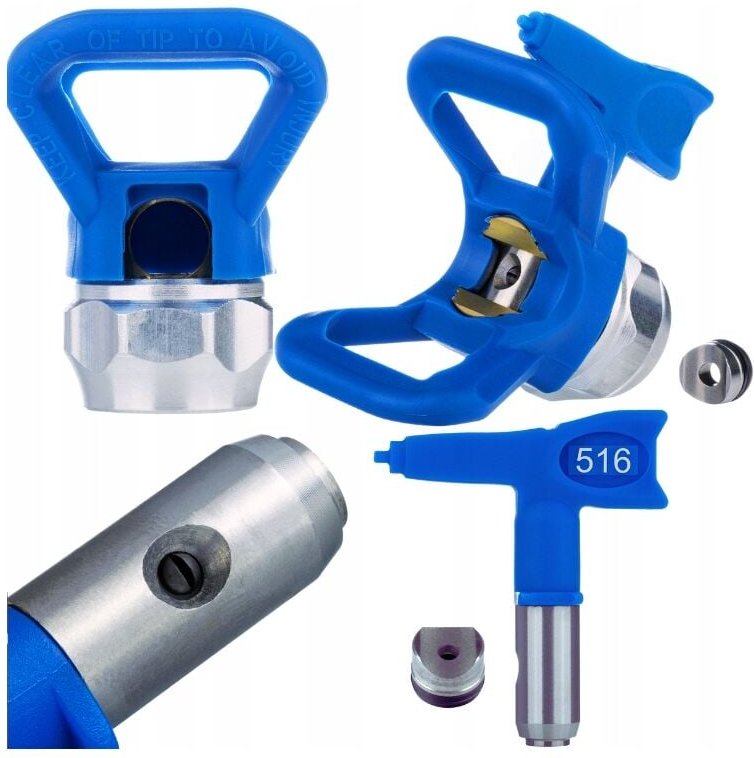 Zenthril Zenthril SoftFlow Niederdruck-Lackierdüse, Modell 516 + FFLP-Düsenabdeckung
