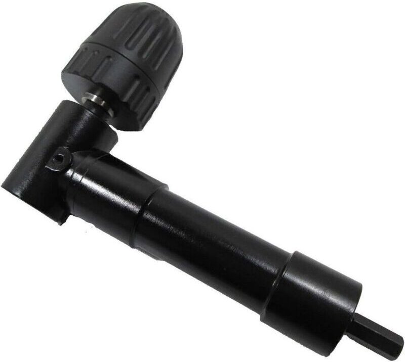 90°-Winkelbohrfutter mit Selbstspannung, Schnellspannbohrfutter, Schraubendreherbit, Winkelaufsatz, Bohreradapter, Winke...