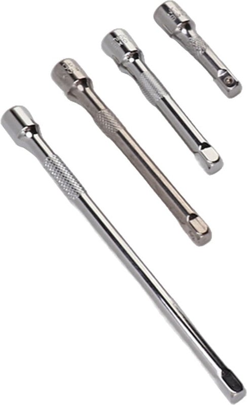 Wifehelper 4-teiliges Verlängerungsstangenset mit Steckdosen, ausziehbarem Stangengriff und Motorhebestützen