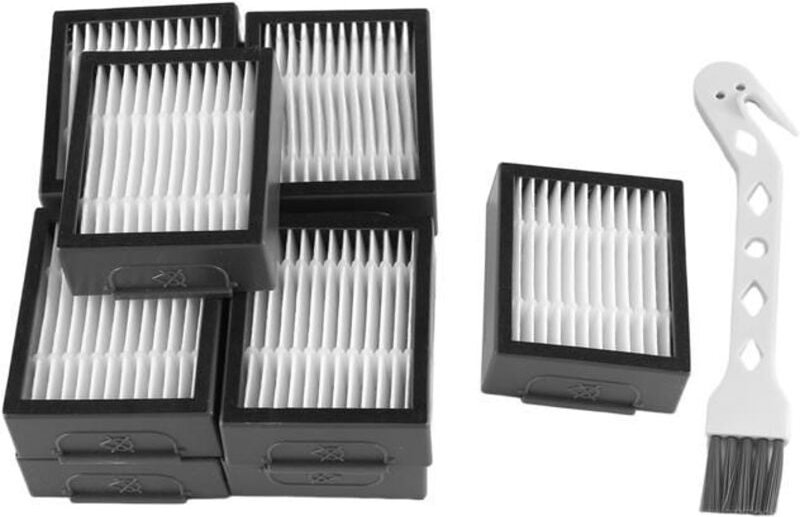 10er-Packung Ersatz-HEPA-Filter für iRobot Roomba I&E Serie E5 E6 E7 I3 I3+ I4 I6 I6+ I7 I7+ I8 I8+/Plus Saugroboter