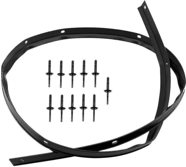 Wasserdichte Frontstoßstangen-Motorhaubendichtung mit Nieten für Challenger 2008-2019 68051392ab 68051392aa