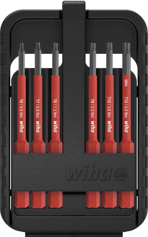 Wiha Bit Set slimBit electric TORX® 6-tlg. (43154)