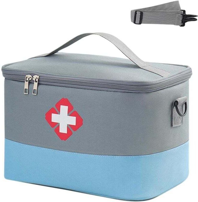 Erste-Hilfe-Kasten, Erste-Hilfe-Kasten mit großer Kapazität, tragbarer leerer Erste-Hilfe-Kasten, wasserdichter Erste-Hi...