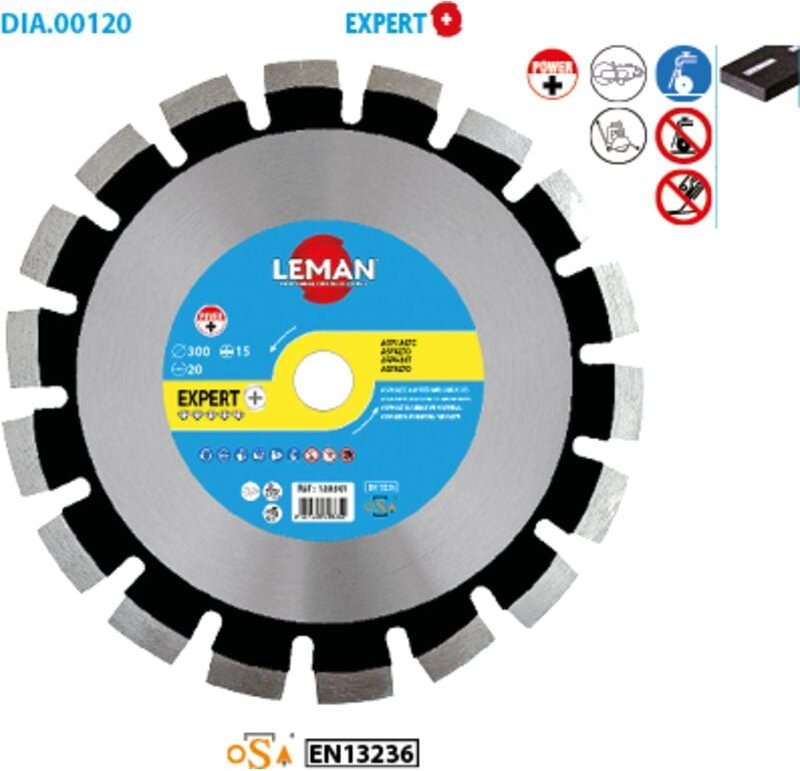 Diamant-Scheibe Asphalt Expert + ø 450 Bohrung 25,4 Stärke 3,6 mm