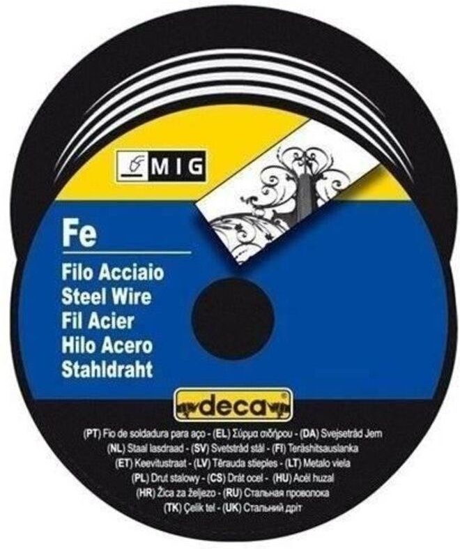 Deca-Stahldrahtspule Für Mig/mag-Schweissdraht 0,8 Mm 0,7 Kg
