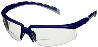 3M - S2020AF-BLU Schutzbrille mit Antibeschlag-Schutz, mit Antikratz-Schutz Blau, Grau en 166 din 166