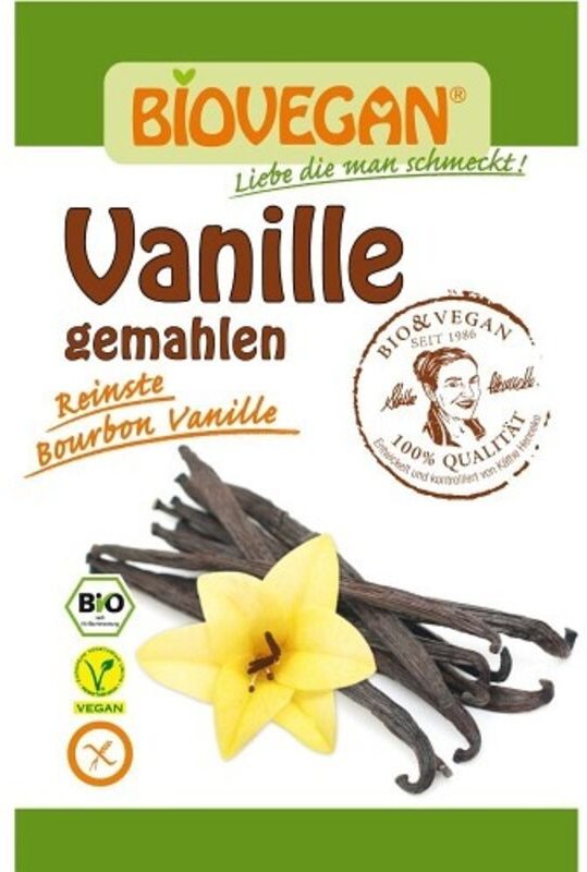 Bourbon Vanillepulver 5g bio