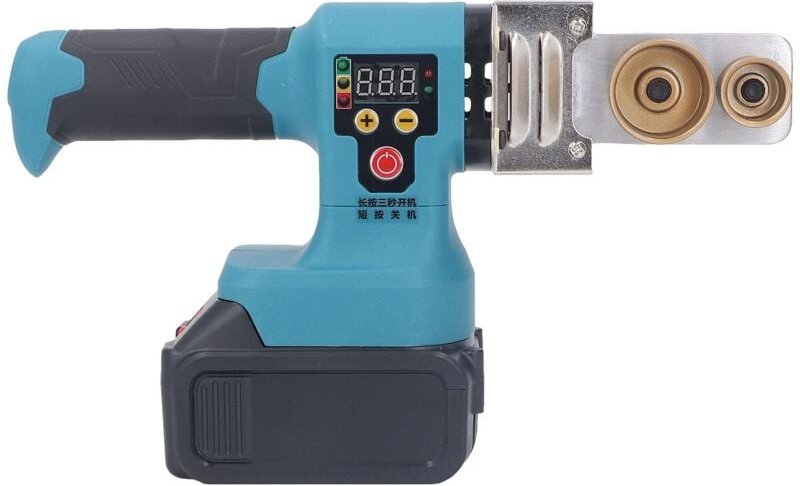 Heißklebepistole für Wasserleitungen, wiederaufladbare elektrische Klebemaschine mit 6 Klebeköpfen und Lithium-Akku, kab...