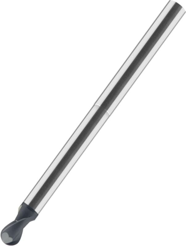 Inovatools - VHM-Mini-Vollradiusfräser hsc Diamond-Line 6+2µm ha 4 mm x 30 mm