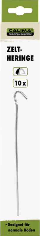 Zelthering für normal Böden 10 Stück Zelthering - Calima
