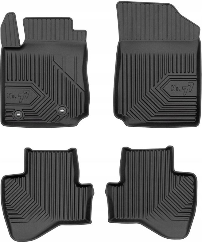 GUMMIMATTEN TOYOTA AYGO 2 ab 2014-2022 DURCH 77