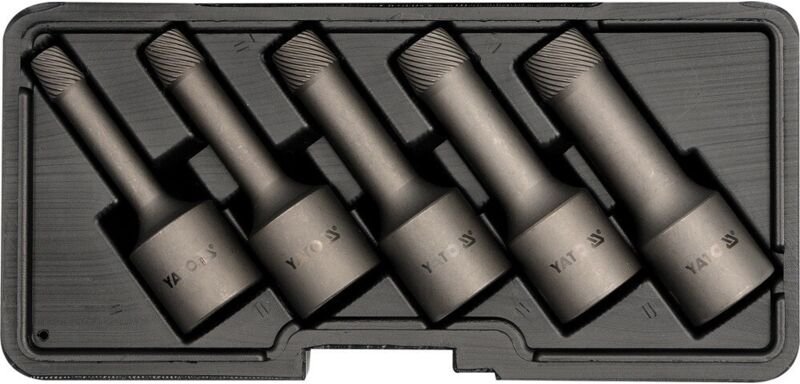 Yato - 1/2'' Stehbolzenausdreher, 5er-Set YT-0624