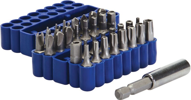 Lange Sicherheitsbits, 33-tlg. Satz 25 mm