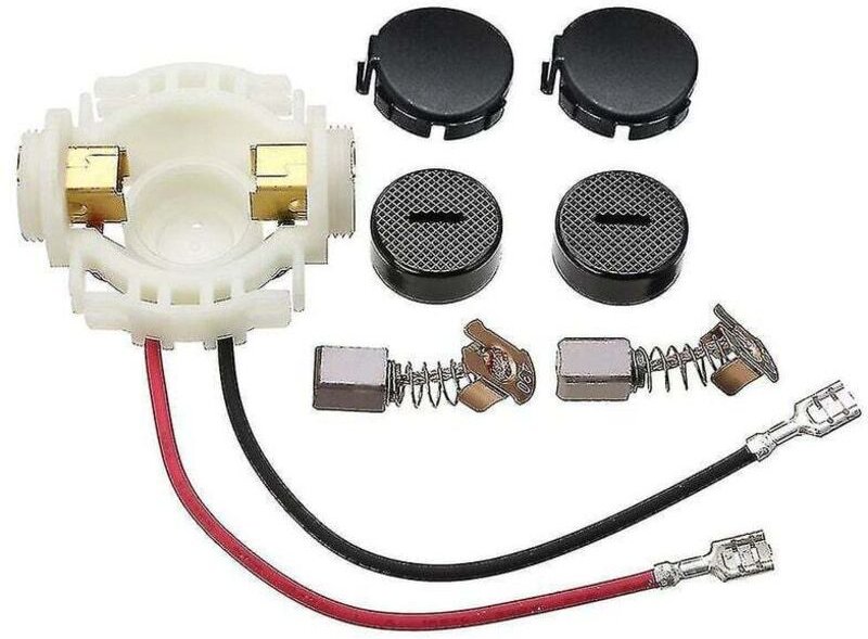 Makita Kohlefilterhalter 638921-2 – Kompatibel mit CB430/BGA450/BGA452/DGA452/BGD800 – Ersatz für Staubsauger – Langlebi...