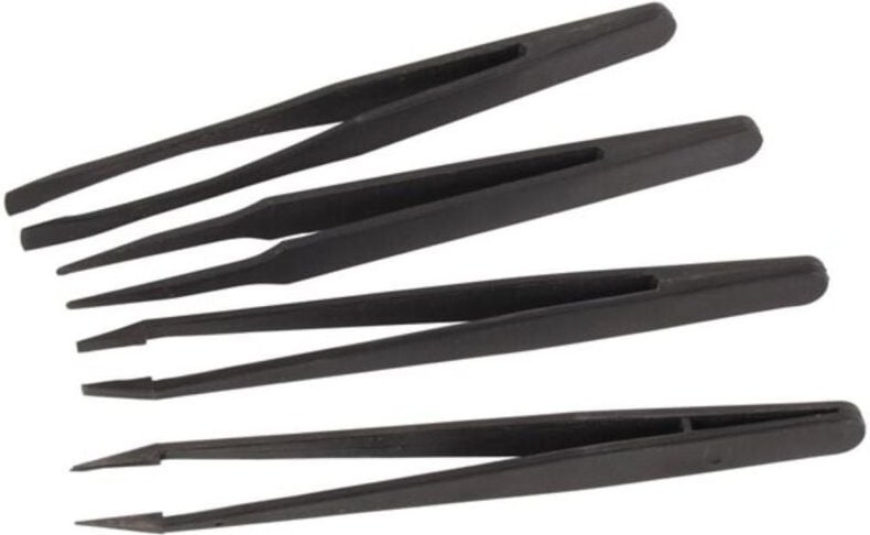 Pinzetten-set - nicht leitend - 4-tlg.