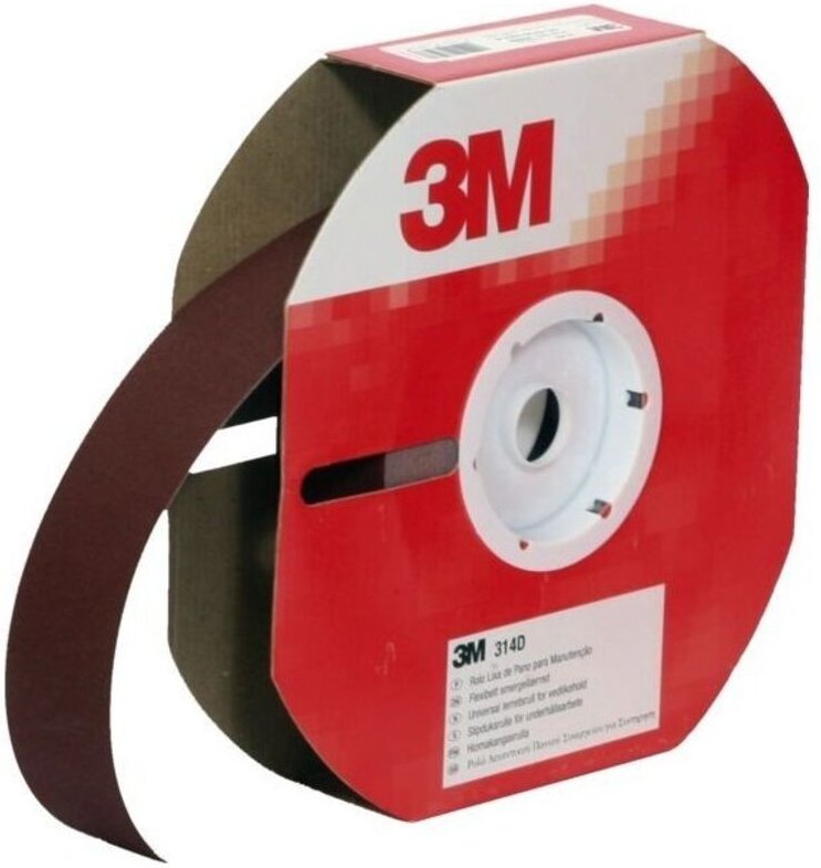 Werkstattrolle 3m314d Toilesouple 50 mm x 25 m Körnung 120