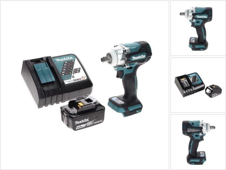 Dtw 300 RM1 Akku Schlagschrauber 18 v 330 Nm 1/2' Brushless + 1x Akku 4,0 Ah + Ladegerät - Makita