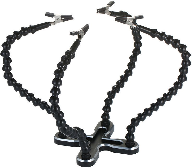Lötstation, Schweißreparatur, Multifunktionswerkzeug aus dritter Hand, PCB-Löten, flexibler Halter, 4-Arm-Unterstützung ...