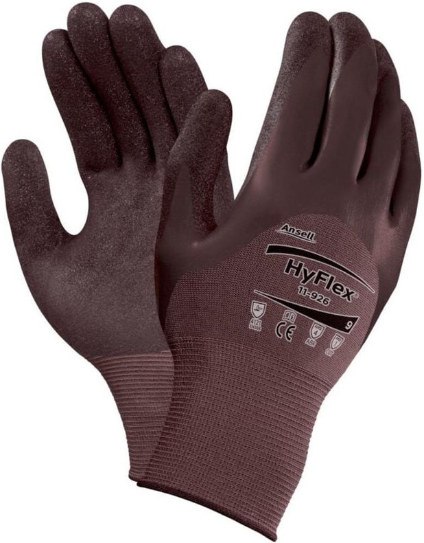 Handschuh HyFlex 11-926, violett,3/4 ,Gr.8 12 Stk - Ansell