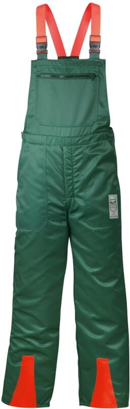 Thumbnail - Feldtmann Schnittschutzlatzhose Erle Gr. 44 grün/orange