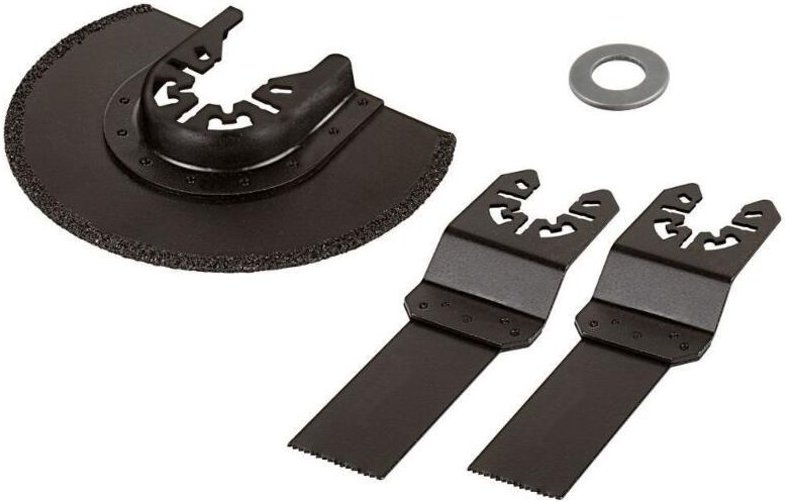 Sägeblatt-Set Metall/Holz für Bosch pmf Multi-Tool-Zubehör - Wolfcraft