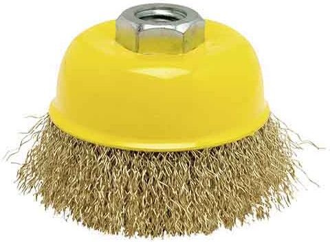 Mota - Topfbürste aus gewelltem Draht, 60mm Werkzeuge 39665