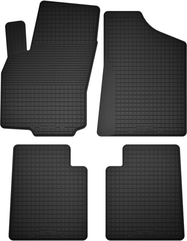 Gummi-Automatten, 4er-Set, Universalmodelle: Jeep Compass II MP SUV (2017-)