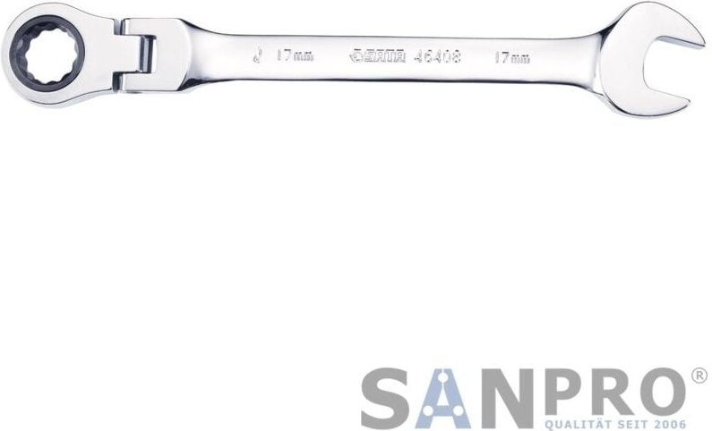 6 Stück SATA Ratschen Ring-Maulschlüssel, flexibel, 14 mm