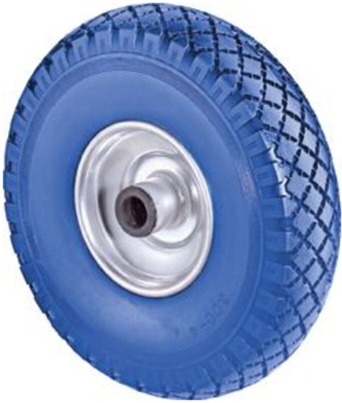 Bs Rollen - bs Polyurethanrad (pannensicher) C91, Rad-Ø 260 mm, Radbreite 75 mm, Tragkr. 160 kg, Rollenlager, Lauffl. Po...