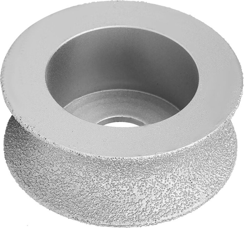 Schleifscheibe für Winkelschleifer, gelötete Diamantschleifscheibe, konkave Schleifscheibe, Nassschleifscheibe (4,0 cm)