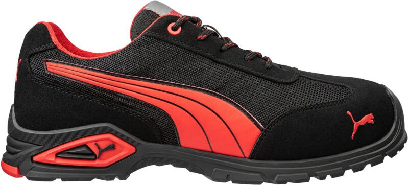 ISM - Puma Madrid Low S1PL fo sr Sicherheitsschuhe - 41 eu - Schwarze