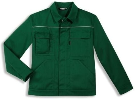 Uvex 8839 Herren-Arbeitsjacke - Grüne Männer-Bundjacke - Mit Golffalten und verstellbaren Armbündchen: 106/110