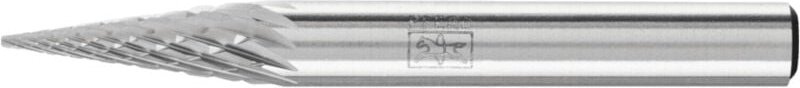 HM-Frässtift skm Spitzkegelform Zahnung 4 SKM0618