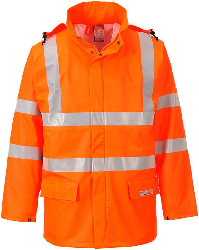 Regenjacke Hivis Fr Sealtex Farbe: Orange Größe M - Portwest
