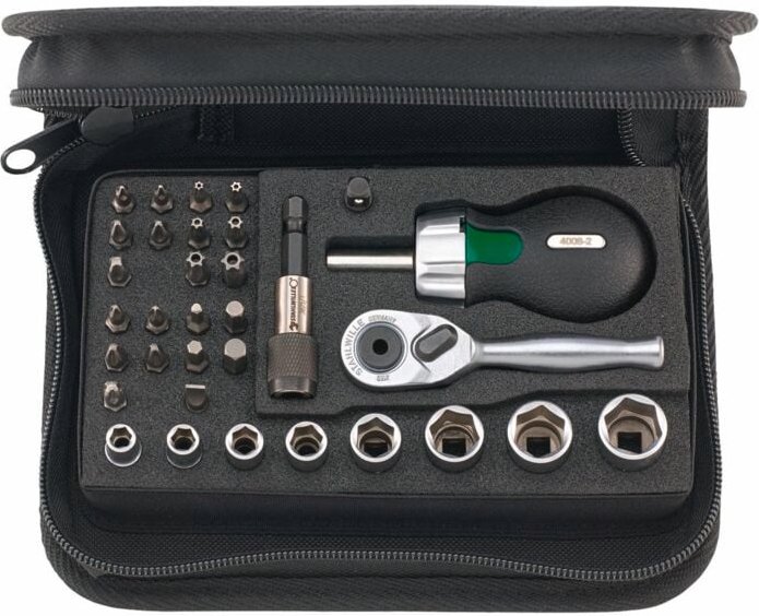 Stahlwille 40/29/4 SCI Knarren-Bitsatz 1/4" 33-tlg