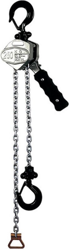 Ultrakompakter Handkettenzug – Tragfähigkeit 500 kg – Kettenlänge 3 m - DBN50-3M