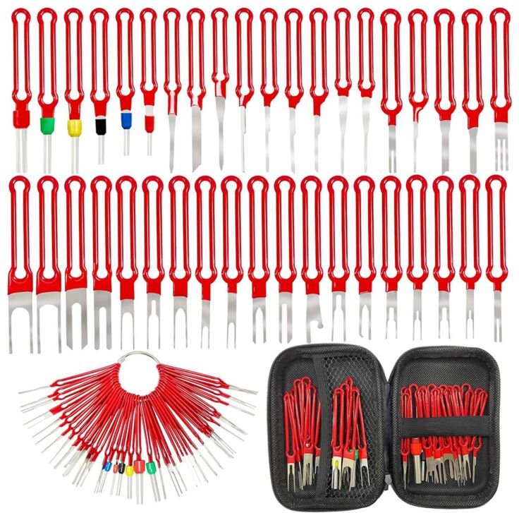 Werkzeugsatz für Entfernen Von AnschlüSsen, 39-Teilig, Verbessertes Pin-Entfernungswerkzeug, Drahtverbinder, Elektrische...