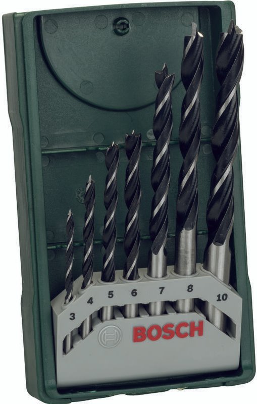 7-teiliges Mini-X-Line-Holzbohrer-Set - Bosch